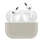 Apple AirPods Pro - Silikonfodral för laddningsetui Beige