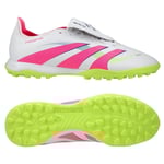 adidas Predator League Fold-over Tongue Tf Celestial Victory - Vit/lucid Pink/lucid Lemon - Turf (Tf), storlek 36