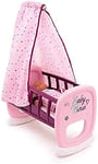 Smoby - Baby Nurse - Bercelonnette - pour Poupons et Poupées - Lit avec Système de Bascule - Tissu Lavable - 220338