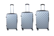 3-Piece Hard Shell Luggage Suitcase Set