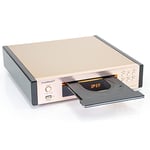 MADISON - MAD-CD10 - Lecteur CD et Tuner FM avec USB et télécommande - Rose Gold brossé