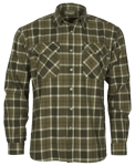 Pinewood Härjedalen Skjorta Herr Hunting Olive/Khaki 4XL