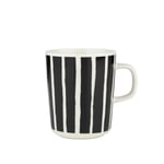 Marimekko - Piccolo mugg 25 cl white black - Kaffekoppar - Sami Ruotsalainen - Svart