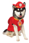Rubie's Paw Patrol Marshall The Fire Dog Small Pet Costume Fancy Dress Size S