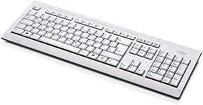 Fujitsu Keyboard (PORTUGUESE)/BR KB521, Full-size (100%), 38039191 (KB521, Full-size (100%), Wired, USB, Grey)