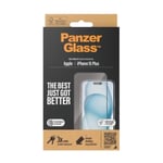 Panzerglass Skjermbeskytter iPhone 15 Plus Ultra-Wide Fit EasyAligner 5711724028113