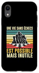 Coque pour iPhone XR Chessman Échecs Chess