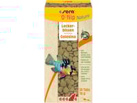 Sera O-Nip, Nature, Akvariumfisk, Torr Fiskmat, Tablett, Vitamin A, Vitamin B1, Vitamin B2, Vitamin C, Vitamin D3, Vitamin E, 37,9%, 10,8%