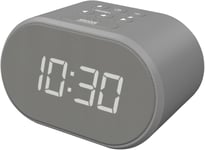 I-Box Alarm Clocks Bedside, Radio Alarm Clock, Mains Powered or Battery, FM Radi