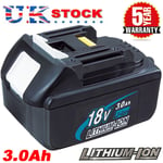 18-Volt For Makita LXT Lithium-Ion High Capacity Battery Pack 3Ah BL1830 BL1815