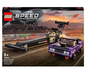 Lego Speed Champions LEGO® 76904 Mopar Dodge//SRT Top Fuel Dragster et 1970 Dodge Challenger T/A