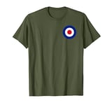 British RAF Roundel - Air Force Royal OD Green T-Shirt