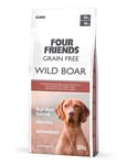 Four Friends Dog Grain Free Wild Boar 12kg