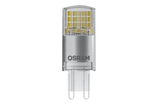 OSRAM PIN - LED-lysspære - form: T20 - klar finish - G9 - 3,8 W - varmt vitt lys - 2700 K