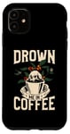 iPhone 11 Funny Skeleton Coffee Brewer Barista Case