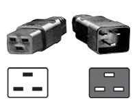 Hp - Strömkabel - Iec 60320 C20 Till Iec 60320 C19 - 2.5 M
