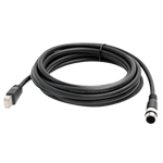 PLANET 8-Pin A-Coding M12 male to networking cable 2 m