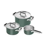 Zwilling Zwilling Pure kastrullset 5 delar Grön