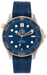 Omega 210.22.42.20.03.002 Seamaster Diver 300M Blå/Gummi Ø42 mm