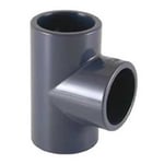 Cepex 22604 90º Pvc Ø110 T-rör Med Muff För Limning X Bsp-invändig Gänga