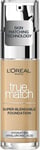 L'Oreal Paris True Match Foundation 4N Beige with Hyaluronic Acid & SPF