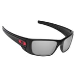 Hawkry Polarized Replacement Lens for-Oakley Fuel CelL Sunglass Silver Mirror