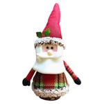 Christmas Candy Jar Cartoon Doll Design Decorfor Party Festival Santa Claus