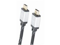 Cablexpert Select Plus Series - Hög hastighet - HDMI-kabel med Ethernet - HDMI hane till HDMI hane - 7.5 m - skärmad - stöd för 4K