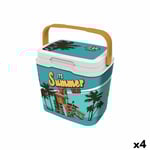 Bärbar kyl Aquapro Summer Time Multicolour 15 L (4 antal)
