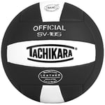 Tachikara Ballon de Volleyball Composite de qualité institutionnelle, Noir et Blanc