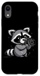 iPhone XR Raccoon With Camera Photographer Cute Kawaii Photography Case
