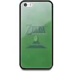 Apple Iphone 5 / 5s Se Svart Mobilskal Med Glas Zelda