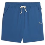 Manchester City Shorts MMQ - Blå/Gul - PUMA, storlek Small