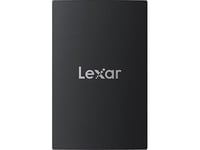 Extern SSD|LEXAR|SL500|2TB|USB 3.2|Skrivhastighet 1800 MBytes/sek|Läshastighet 2000 MBytes/sek|LSL500X002T-RNBNG