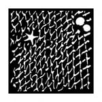 Stamperia Schablon - Silent Sea Fish Net 12x12 cm