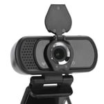 1080P Computer Webcam with Microphone, USB Laptop Desktop Web Camera with Tripod, Plug and Play for Video Calling, Live Broadcast, Recording, Conferencing