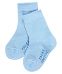 FALKE Unisex Baby Sensitive Socks, Cotton, Blue (Crystal Bl 6290), 0-1 month (1 Pair)
