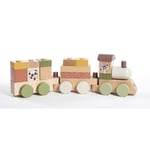 Tiny Love, Stabletog / Wooden Stacking Train - Boho Chic