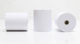 "Kvittorullar, Kvittopapper, för bongskrivare & köksskrivare, Bredd: 76 mm, Längd: 60 m"