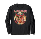 Iron Maiden - Powerslave Lightning Circle Long Sleeve T-Shirt