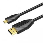 Vention HDMI till Micro HDMI-Kabel VAA-D03-B300, 4K, 3D - 3M