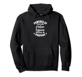 Police Officer Powered By Passion Driven By Purpose Pullover Hoodie