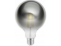 Gtv Dekorativ Glödlampa Gtv Filament Ld-G125fp8-30 8W E27 G125 2700K 540Lm Rökt