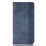 Asus ROG Phone 5 Skinndeksel med Lommebok og Magnetisk Lukke - Blå
