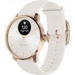 Withings Scanwatch Light smartwatch, 37 mm, hvid / rosaguld