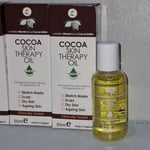 Cocoa Skin Therapy Oil Vitamin E,Stretch Marks,Scars,dry Skin,Ageing Skin,3X50mL