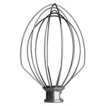 KitchenAid 5K7EW Wire Whisk for Bowl-Lift Stand Mixers, Silver, Large