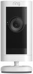 Ring Stick Up Cam Pro säkerhetskamera (vit/batteri)