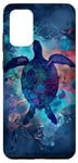Coque pour Galaxy S20+ Tortue artistique Silhouette Tortue de mer Vie marine