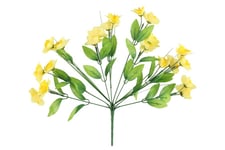 Konstgjord växt - Narcissus bukett 44 cm - Gul